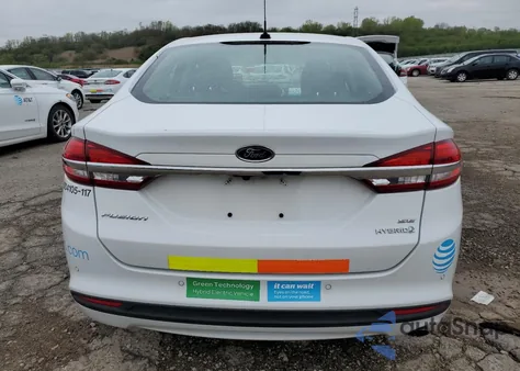 2017 Ford Fusion Se Hybrid из США, поврежденный, VIN 3FA6P0LU4HR409088